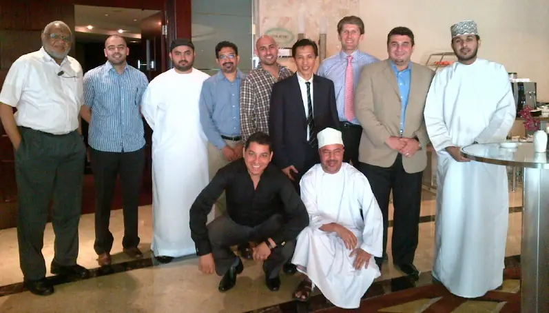 Global cohort gathered in the Middle East
